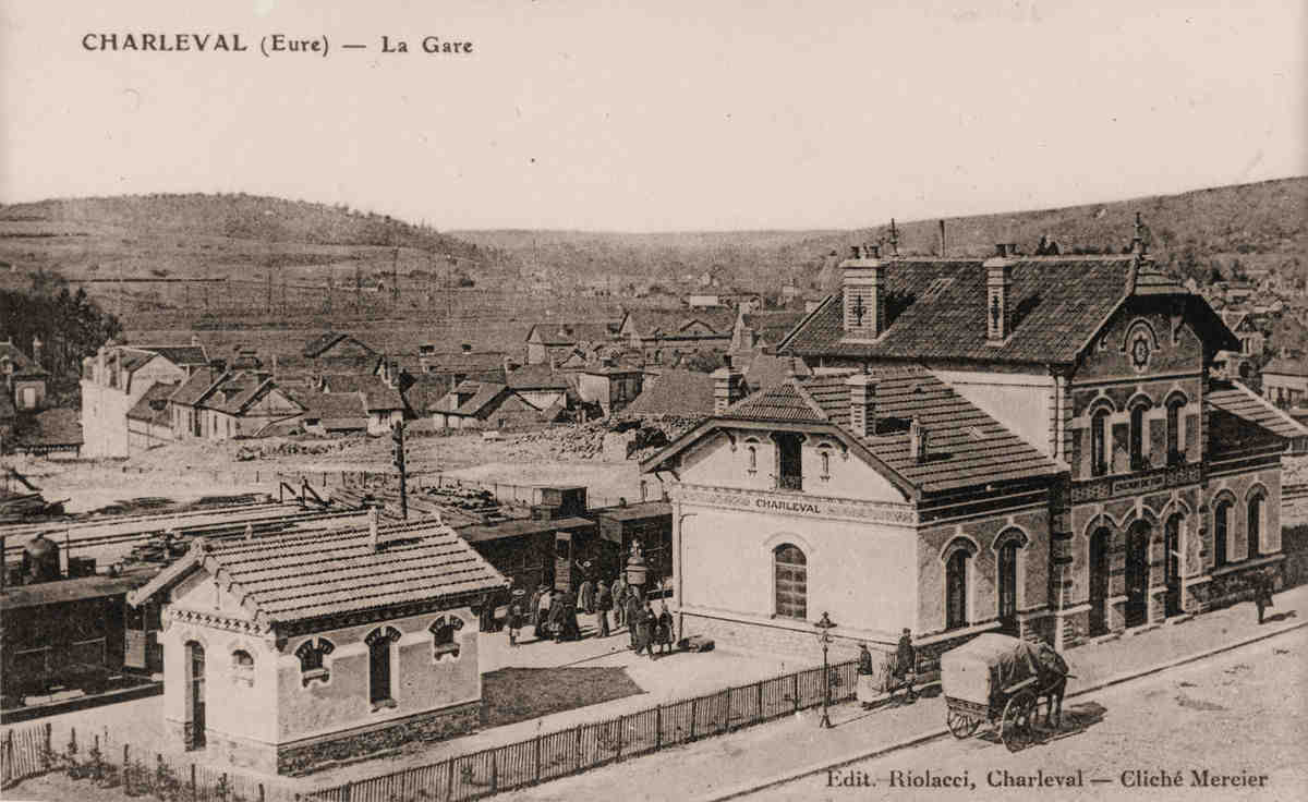 gare, de, charleval